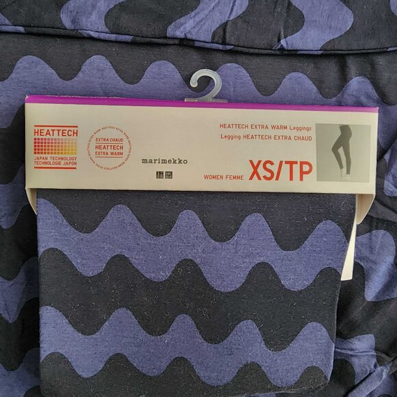 Uniqlo x Marimekko HEATTECH Extra-warm Turtleneck and leggings (set) - XS - Picture 1 of 3